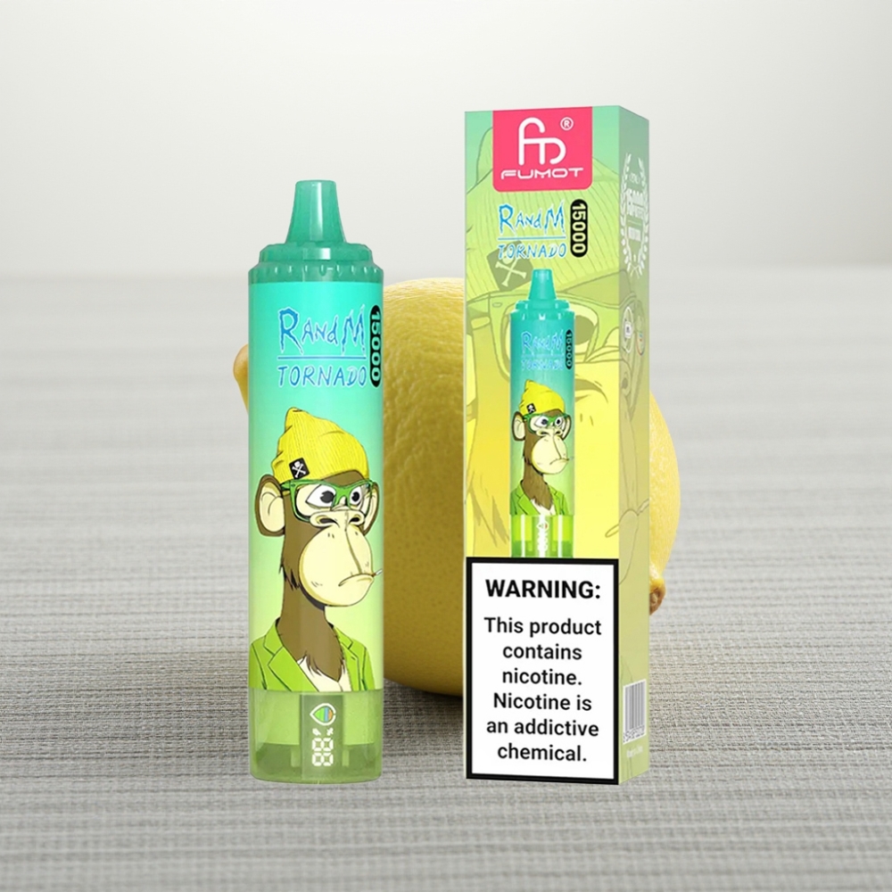 RandM Fumot Tornado 15000 Puffs 25ml 850mAh Mesh Лимон-Лайм