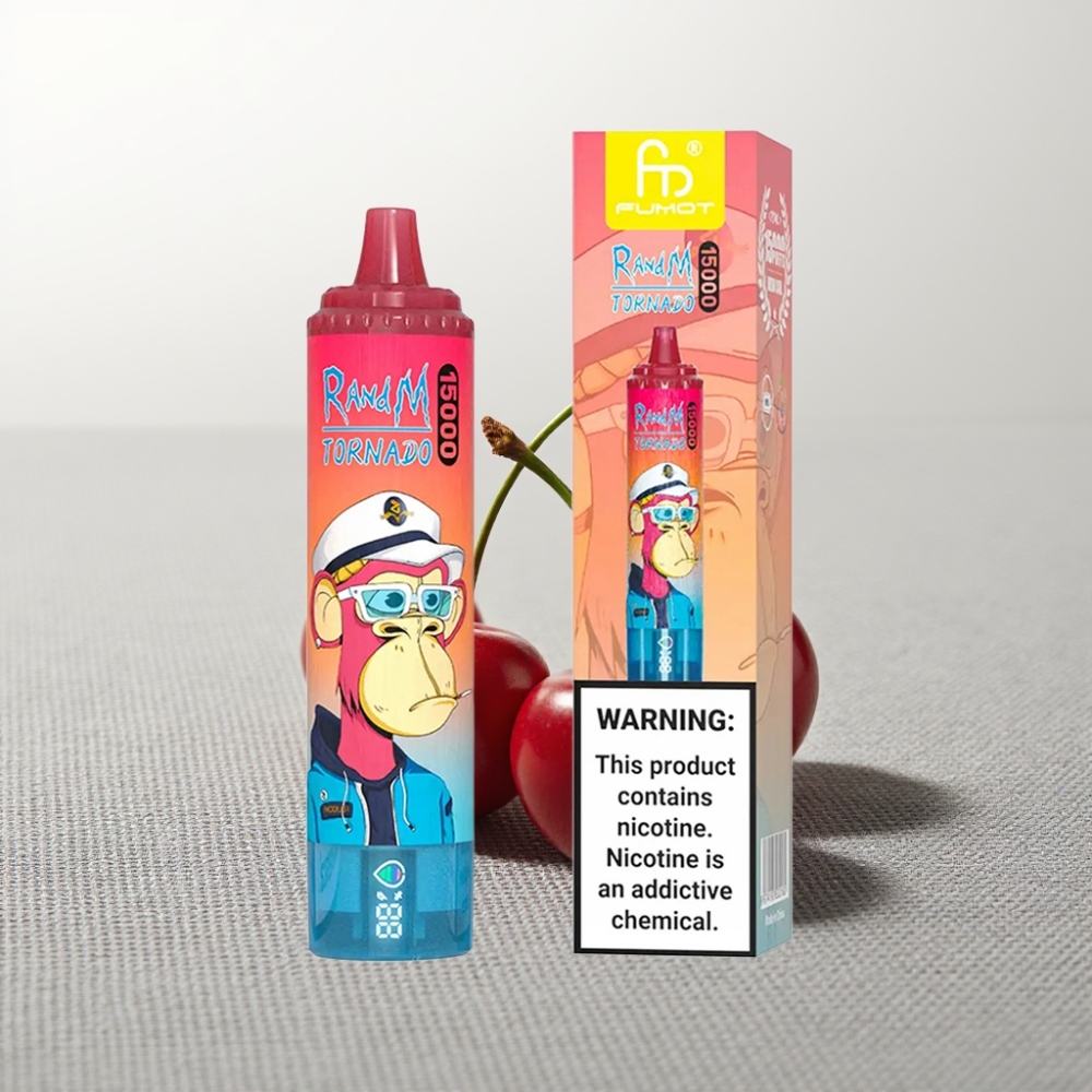 RandM Fumot Tornado 15000 Puffs 25ml 850mAh Mesh Вишня