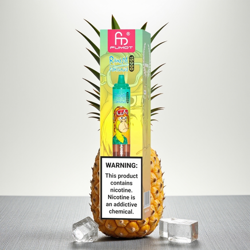 RandM Fumot Tornado 15000 Puffs 25ml 850mAh Pineapple Ice