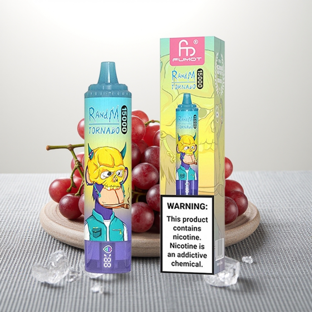RandM Fumot Tornado 15000 Puffs 25ml 850mAh Графітований Лід
