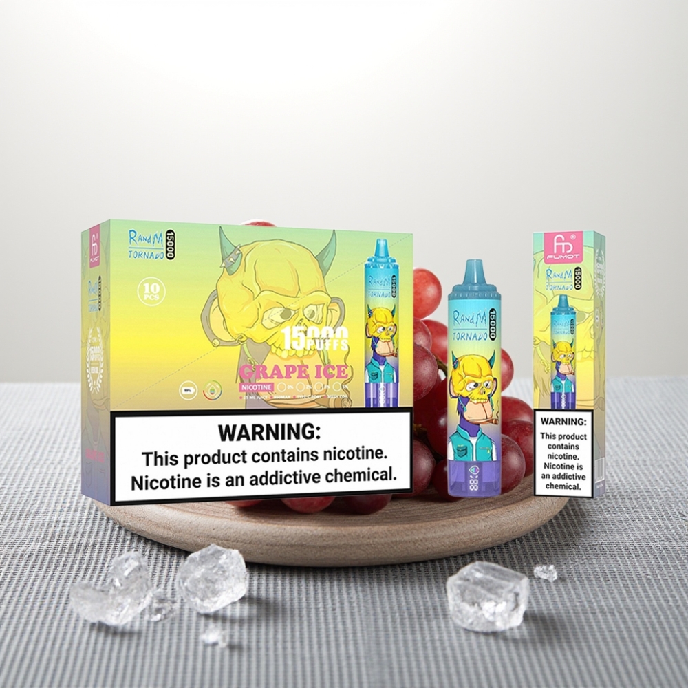RandM Fumot Tornado 15000 Puffs 25ml 850mAh Графітований Лід