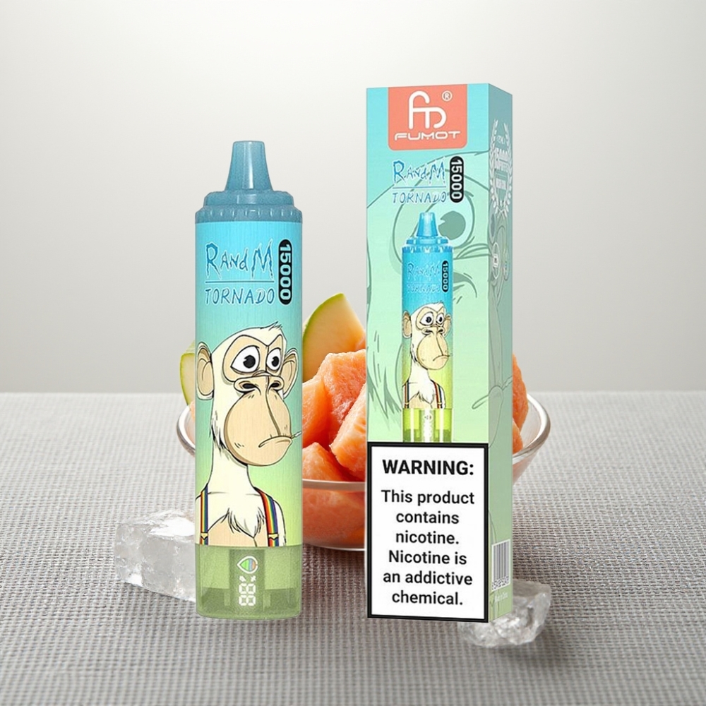 RandM Fumot Tornado 15000 Puffs 25ml LCD Type-C Льодяний Поп