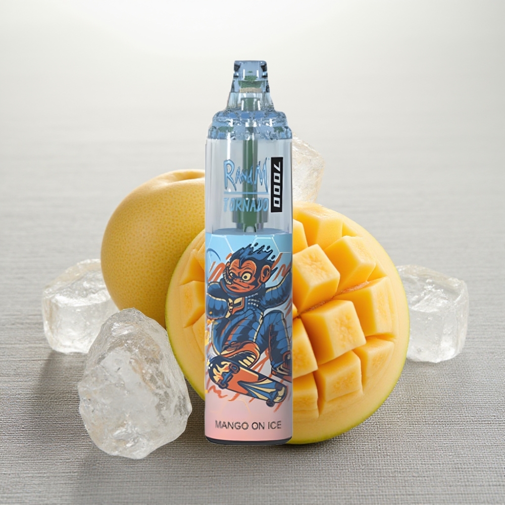 RandM Fumot Tornado 7000 14ML 850MAH Mango On Ice wholesale vape Ukraine