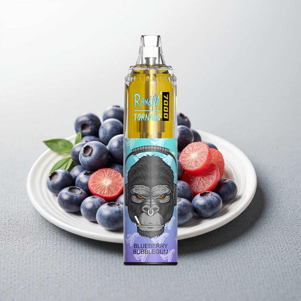 RandM Fumot Tornado 7000 Puffs 14ML 850MAH Blueberry Bubblegum