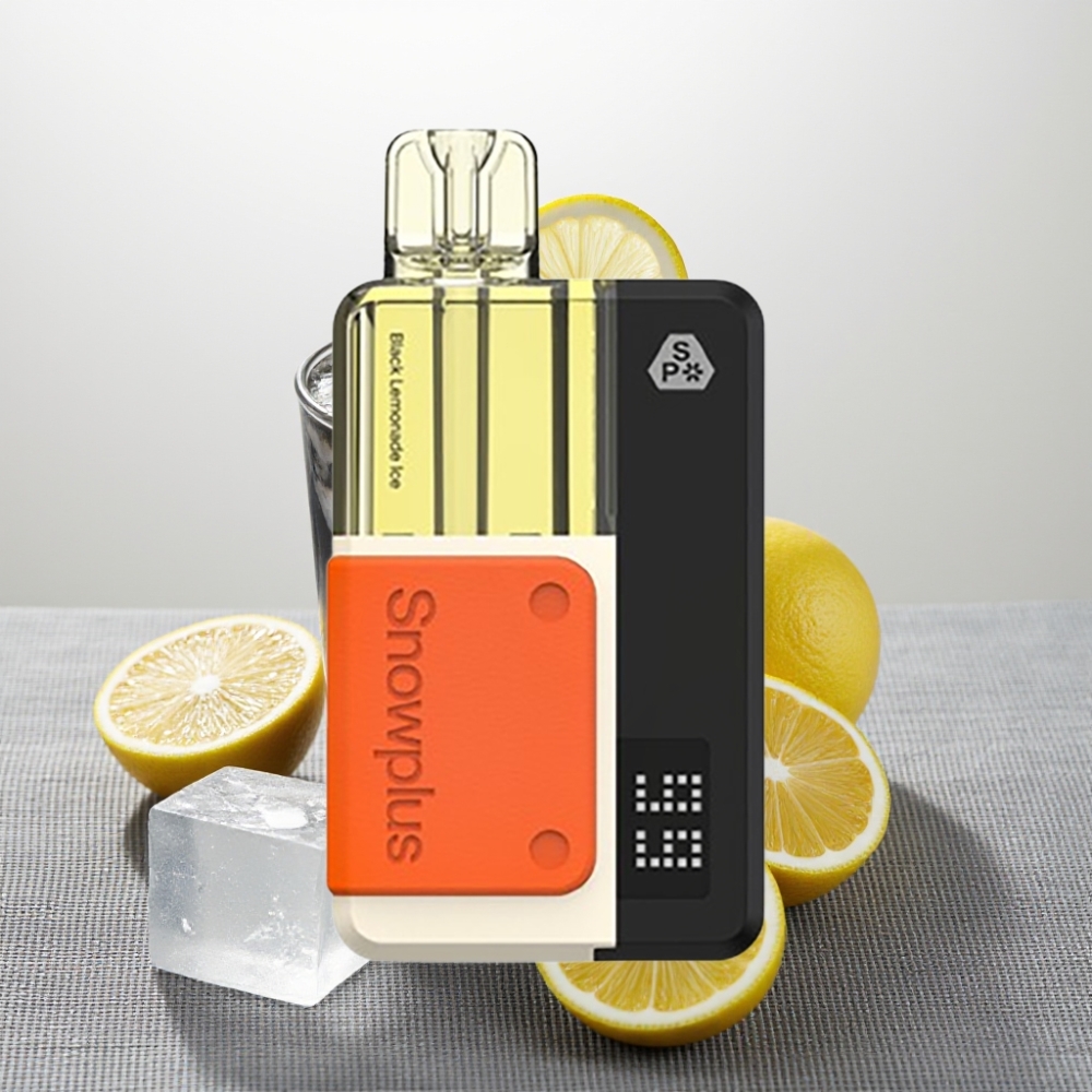 Snowplus Swift 5000 Puffs Dual Mesh 1000mAh Чорний Лимонний Лід