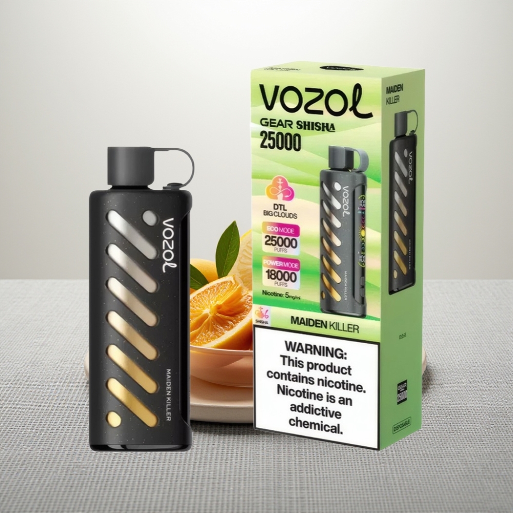 VOZOL Gear Shisha 25000 Puffs Dual Mesh Dual Modes 1000mAh Вбивця Дівчат
