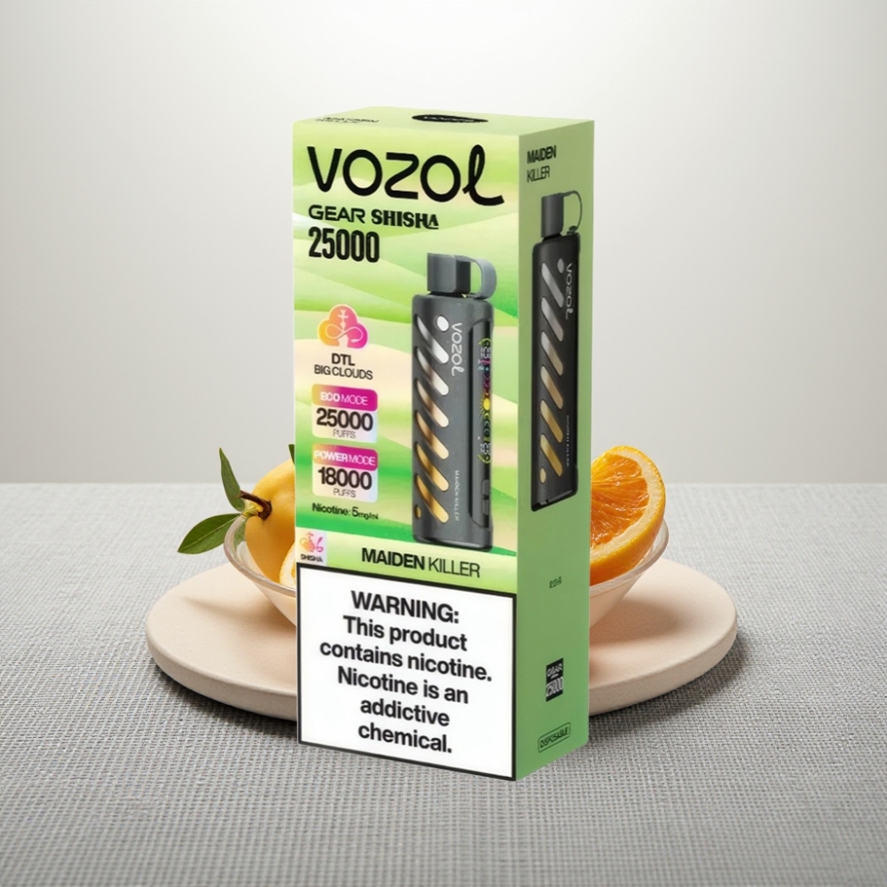 VOZOL Gear Shisha 25000 Puffs Dual Mesh Dual Modes 1000mAh Вбивця Дівчат