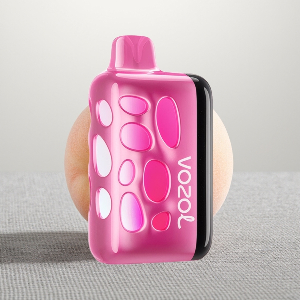 VOZOL RAVE 40000 Disposable Vape Персиковий лід з Vibrant Glow Design та Beat-Synced Party Mode