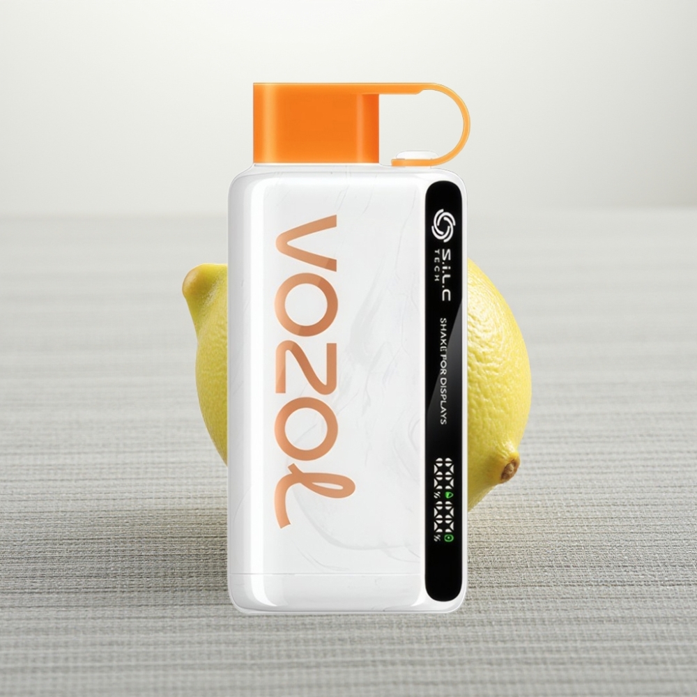 VOZOL STAR 9000/12000 Disposable Vape Лимон-Лайм, S.i.L.C TECH, 650mAh, Швидка зарядка